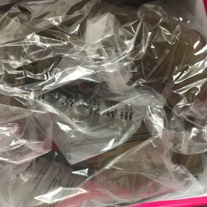 I olive green wedges heels never worn size 10